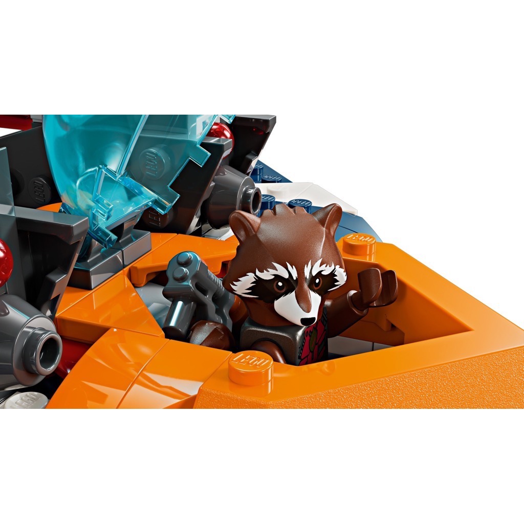 เลโก้ LEGO Super Heroes 76278 Rocket's Warbird vs. Ronan