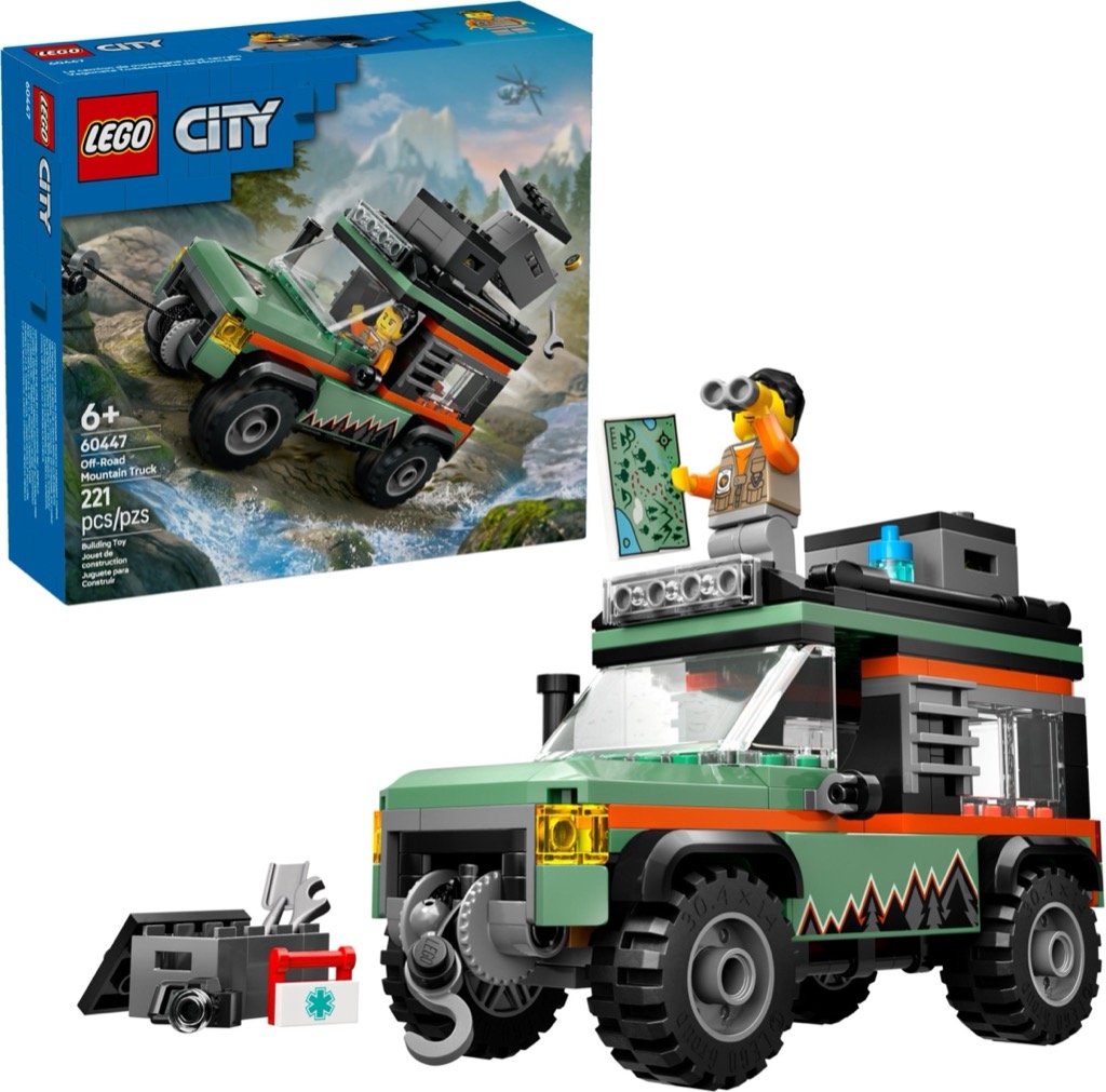 เลโก้ LEGO City 60447 Off-Road 4x4 Mountain Truck