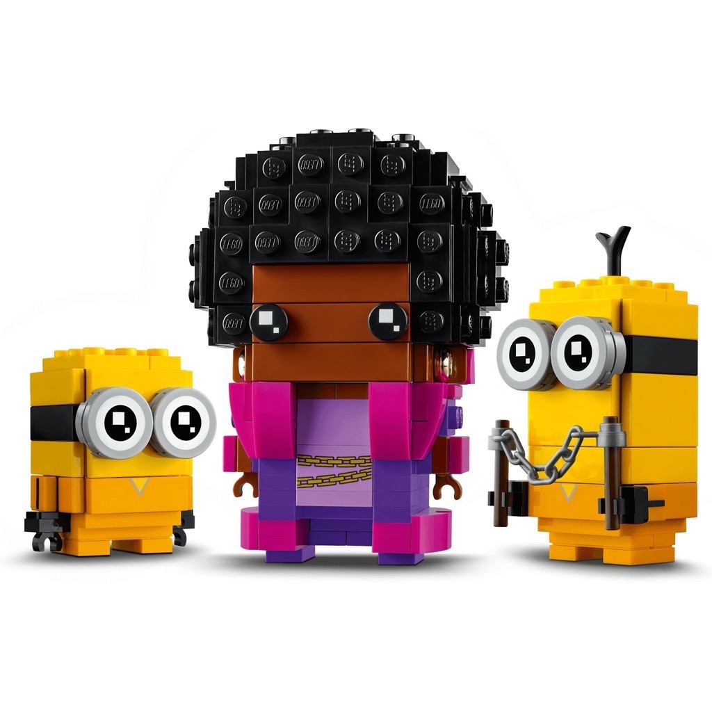 เลโก้ LEGO BrickHeadz 40421 Belle Bottom, Kevin and Bob