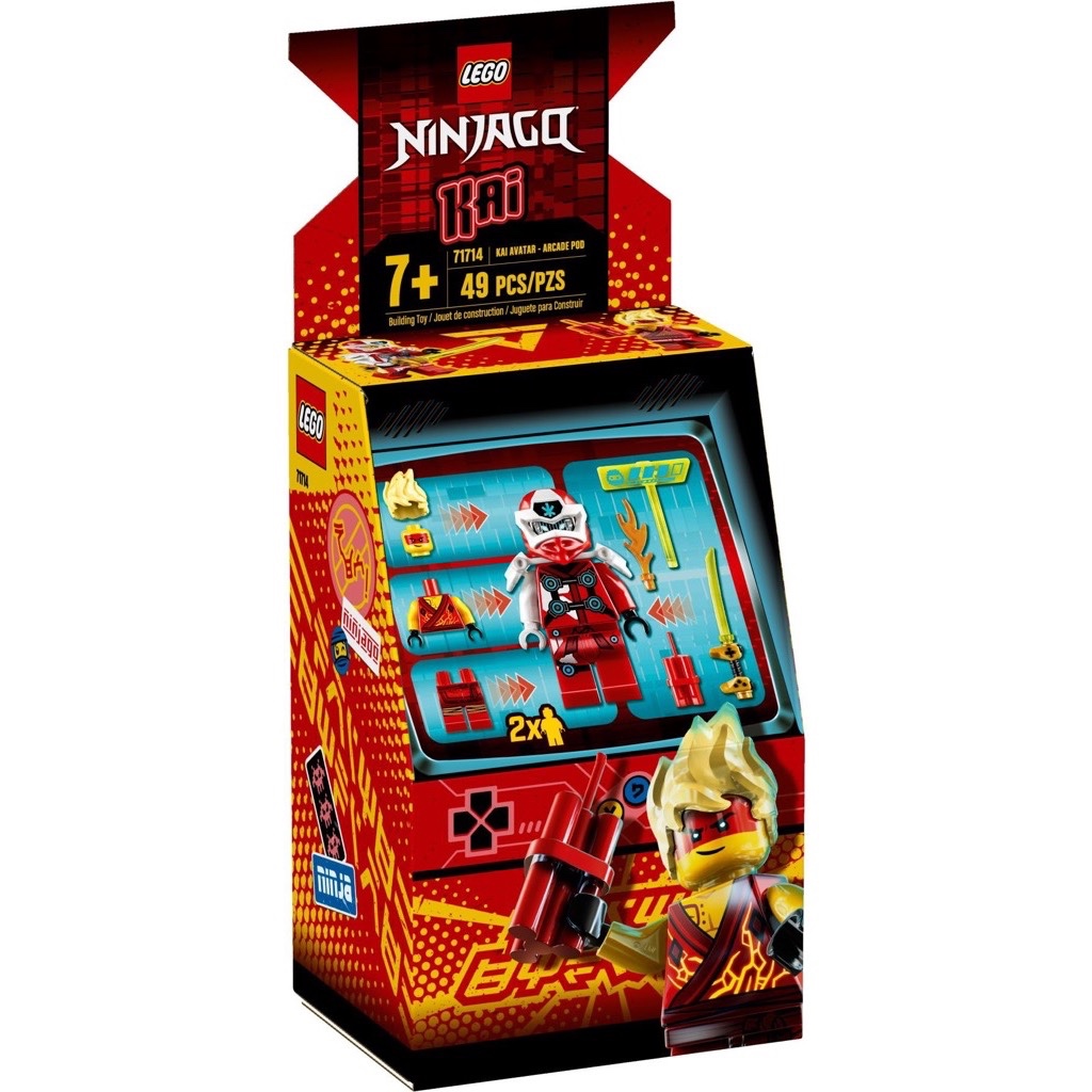 เลโก้ LEGO Ninjago 71714 Kai Avatar - Arcade Pod