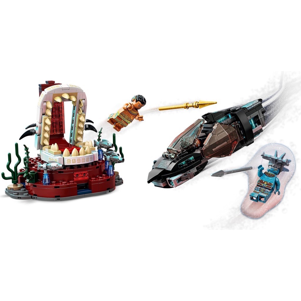 เลโก้ LEGO Super Heroes 76213 King Namor's Throne Room