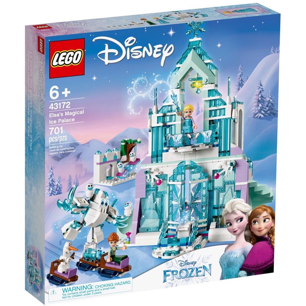 เลโก้ LEGO Disney 43172 Elsa's Ice Palace