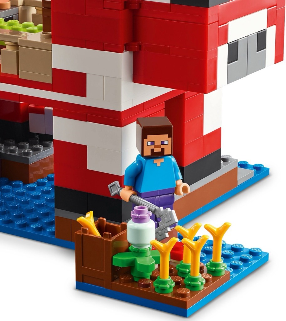 เลโก้ LEGO Minecraft 21270 The Mooshroom House