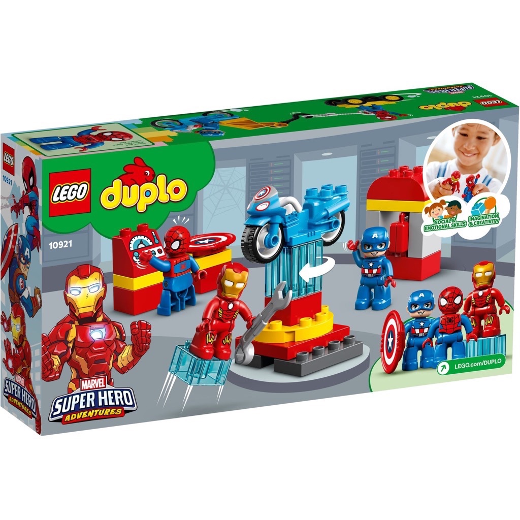 เลโก้ LEGO Duplo 10921 Super Heroes Lab