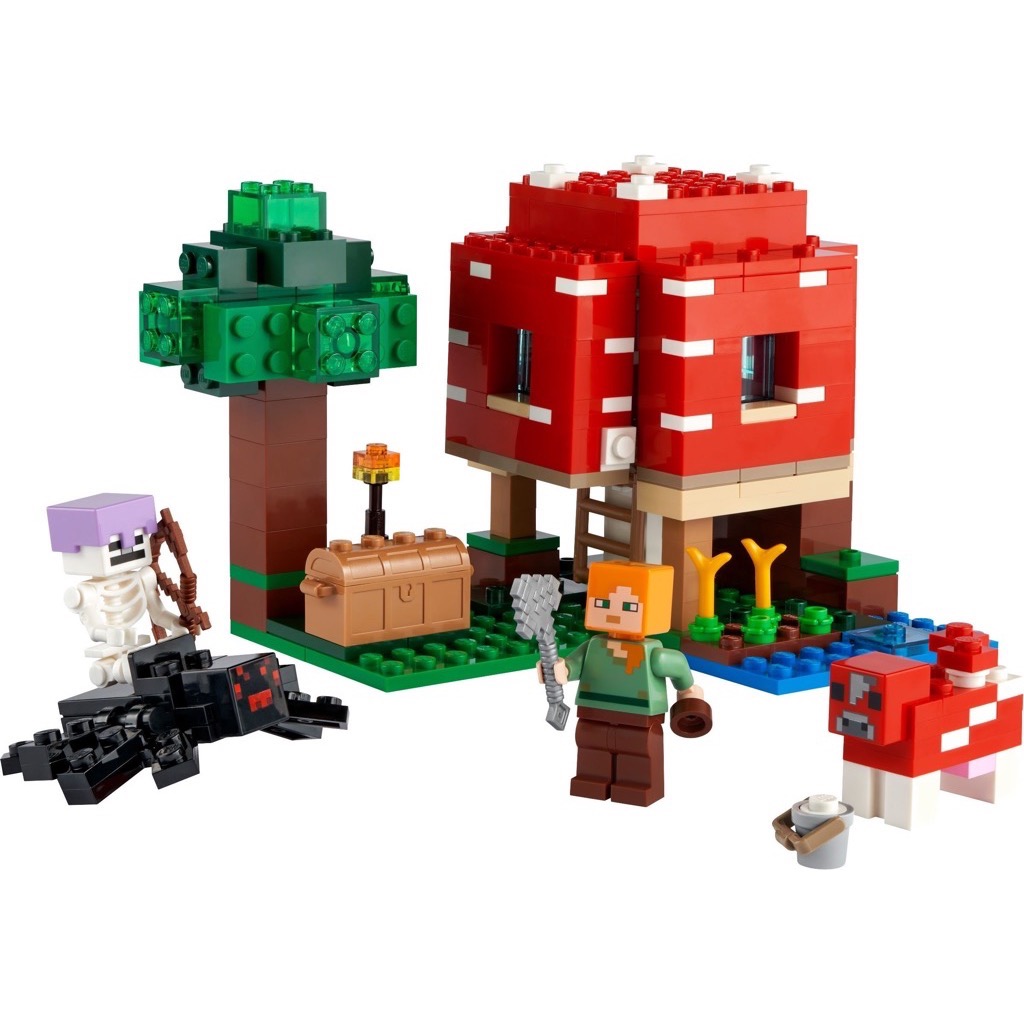 เลโก้ LEGO Minecraft 21179 The Mushroom House