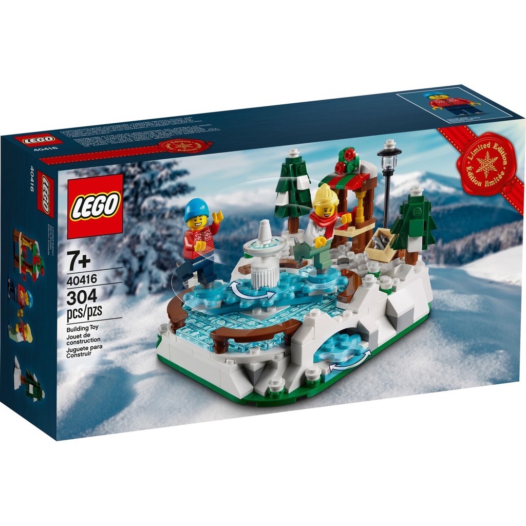เลโก้ LEGO Exclusives 40416 Ice Skating Rink