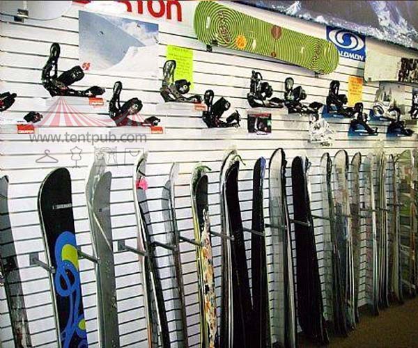 แผ่นฝนังเสียบ slatwall 1.2 ม.*1.2 ม.