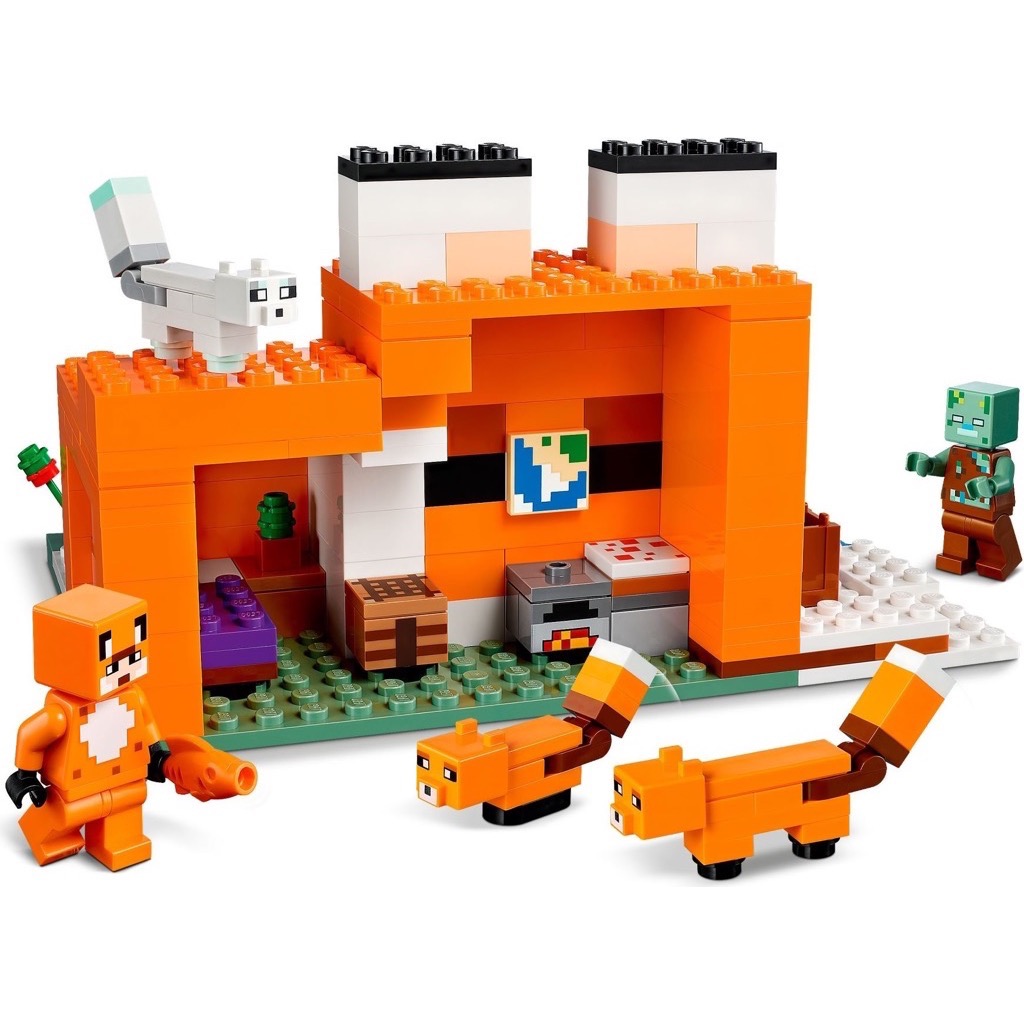 เลโก้ LEGO Minecraft 21178 The Fox Lodge