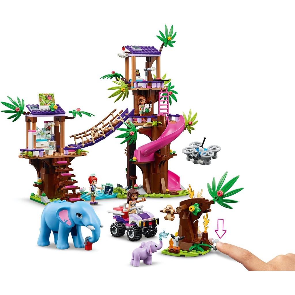 เลโก้ LEGO Friends 41424 Jungle Rescue Base