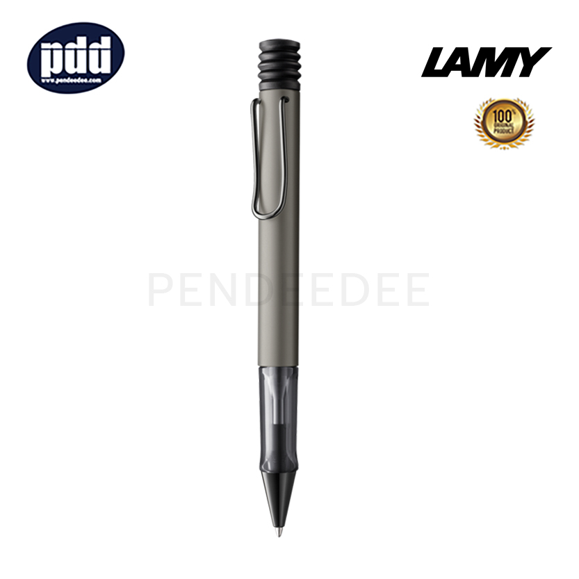ปากกาสลักชื่อ LAMY ปากกาลูกลื่น ลามี่ แอลเอ็กซ์ สีเทาเข้ม LAMY LX Ruthenium Ballpoint Pen