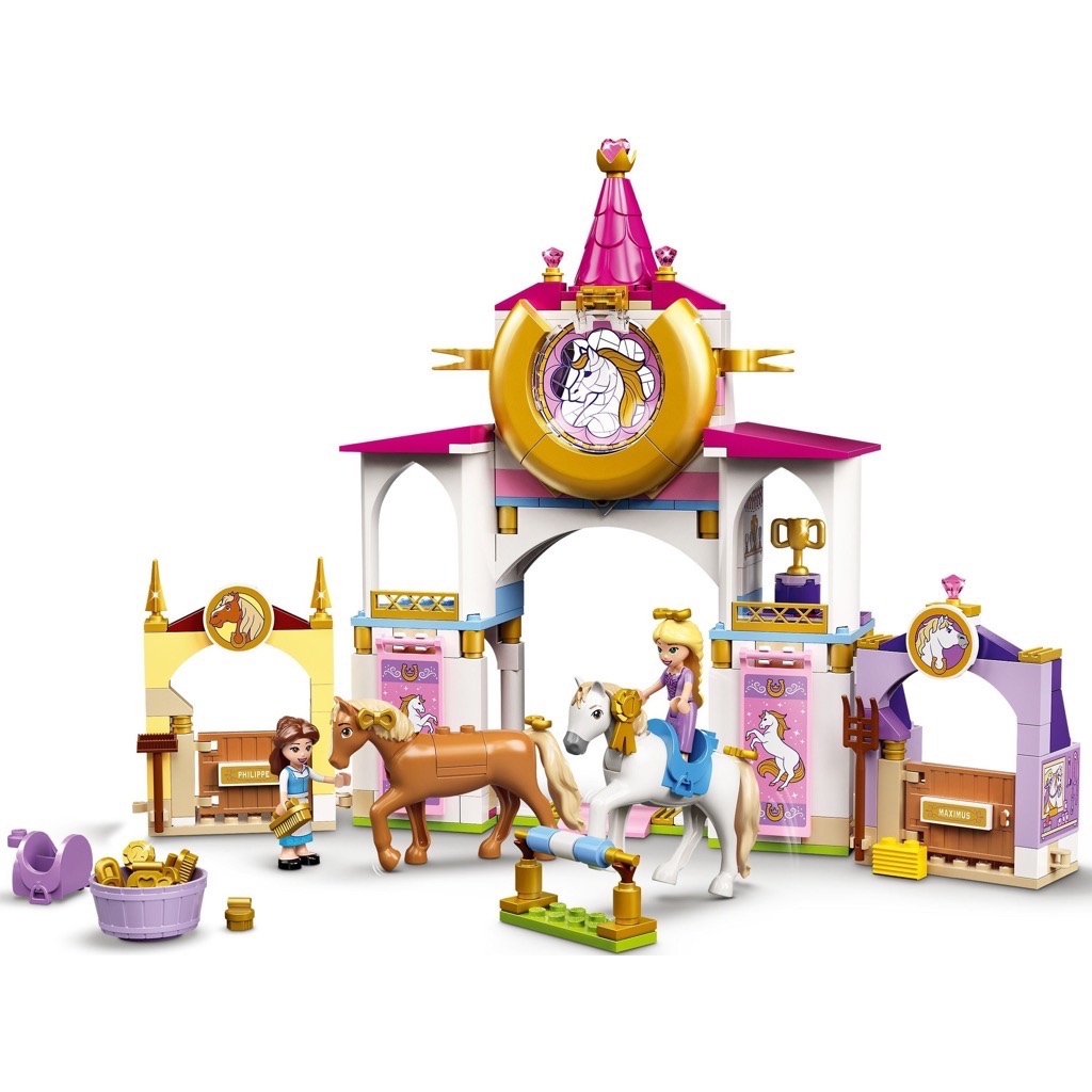 เลโก้ LEGO Disney 43195 Belle and Rapunzel's Royal Stables
