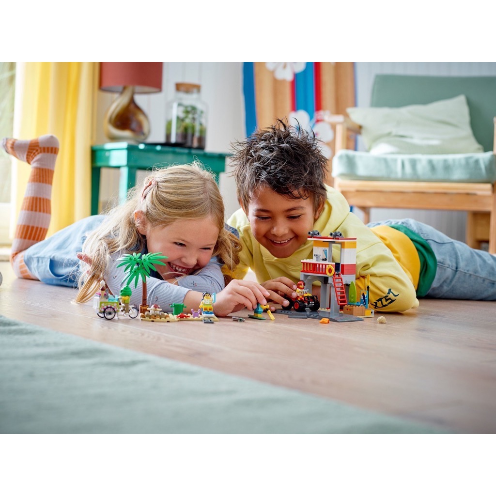 เลโก้ LEGO City 60328 Beach Lifeguard Station