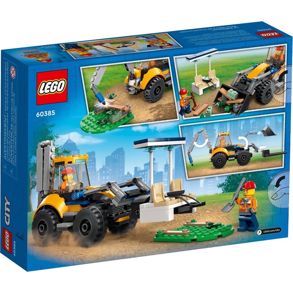 เลโก้ LEGO City 60385 Construction Digger