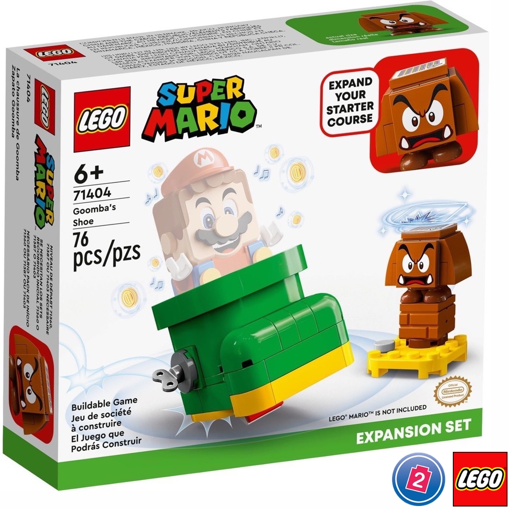 เลโก้ LEGO Super Mario 71404 Goomba's Shoe