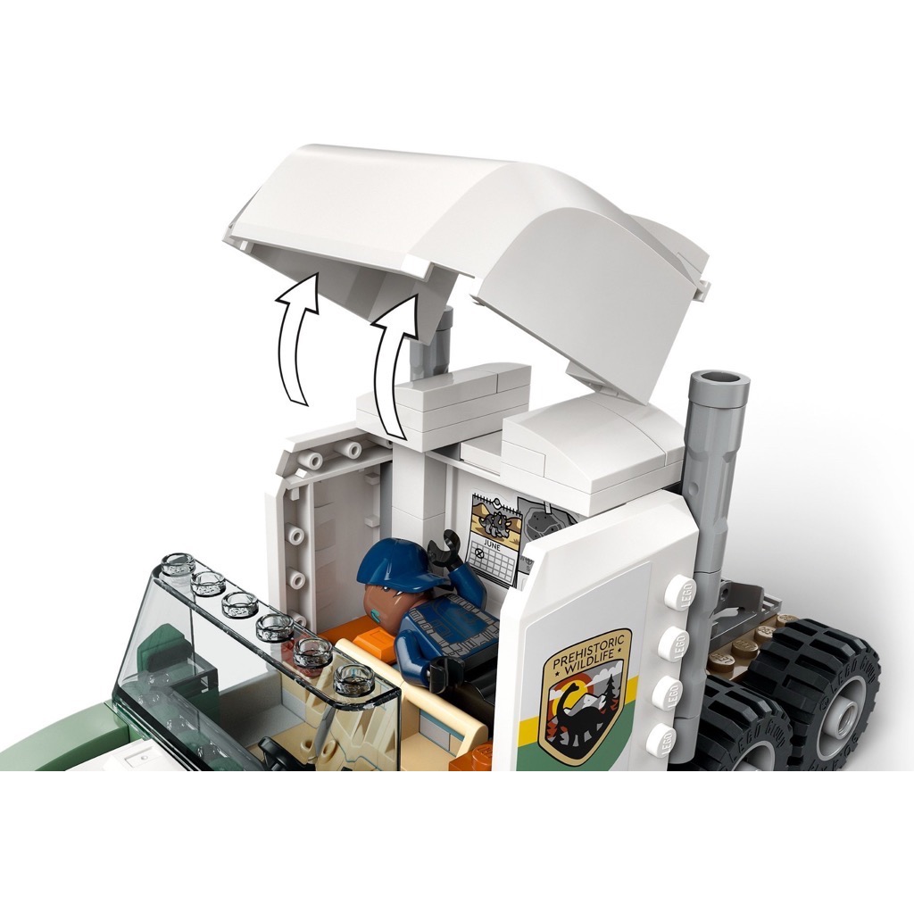 เลโก้ LEGO Jurassic World 76966 Dinosaur Missions: Allosaurus Transport Truck