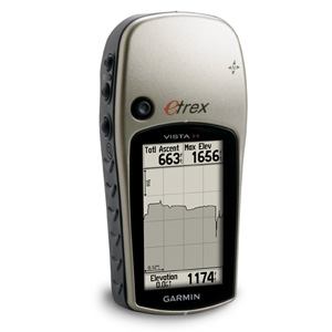 เครื่อง GPS ยี่ห้อ Garmin รุ่น eTrex Vista H