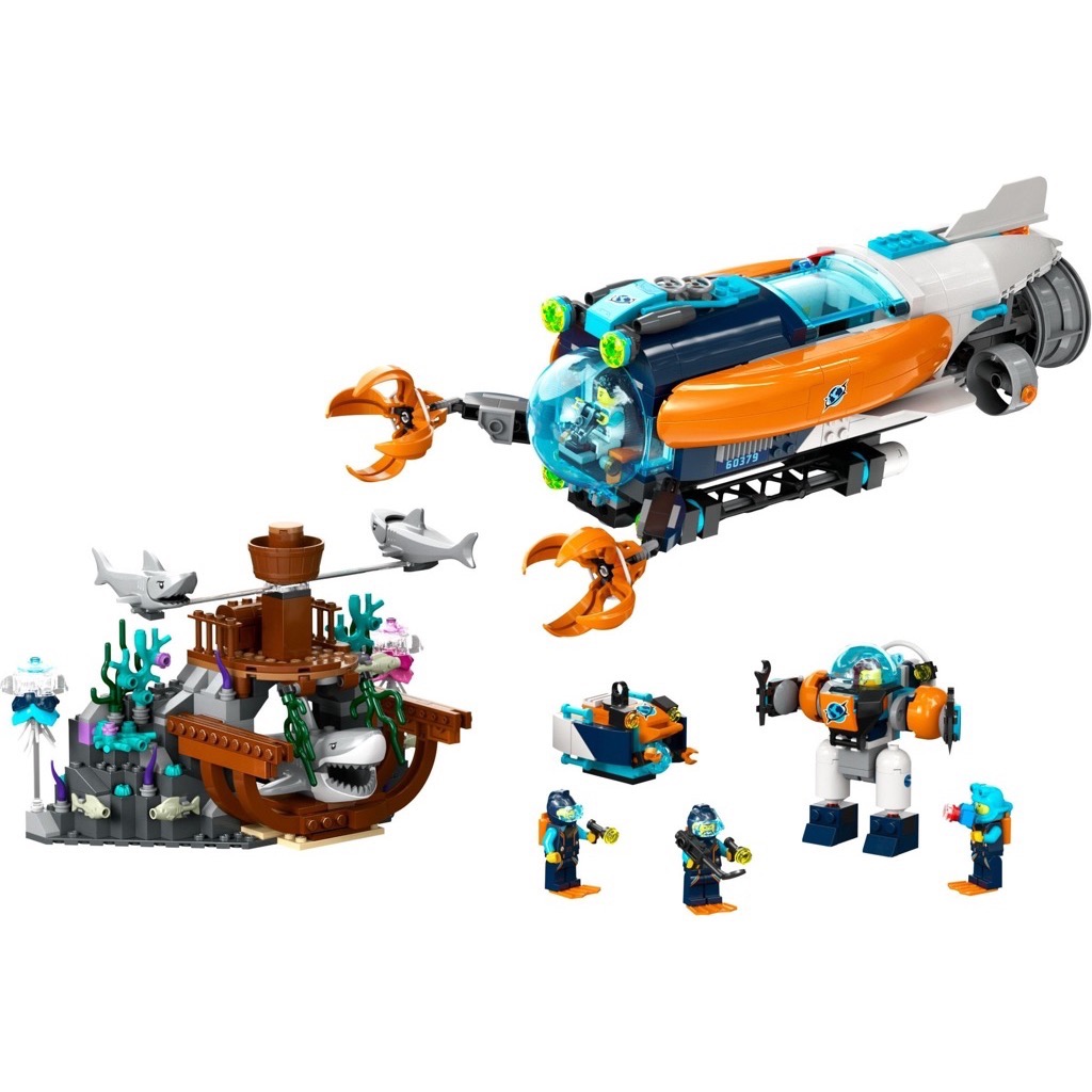 เลโก้ LEGO City 60379 Deep-Sea Explorer Submarine