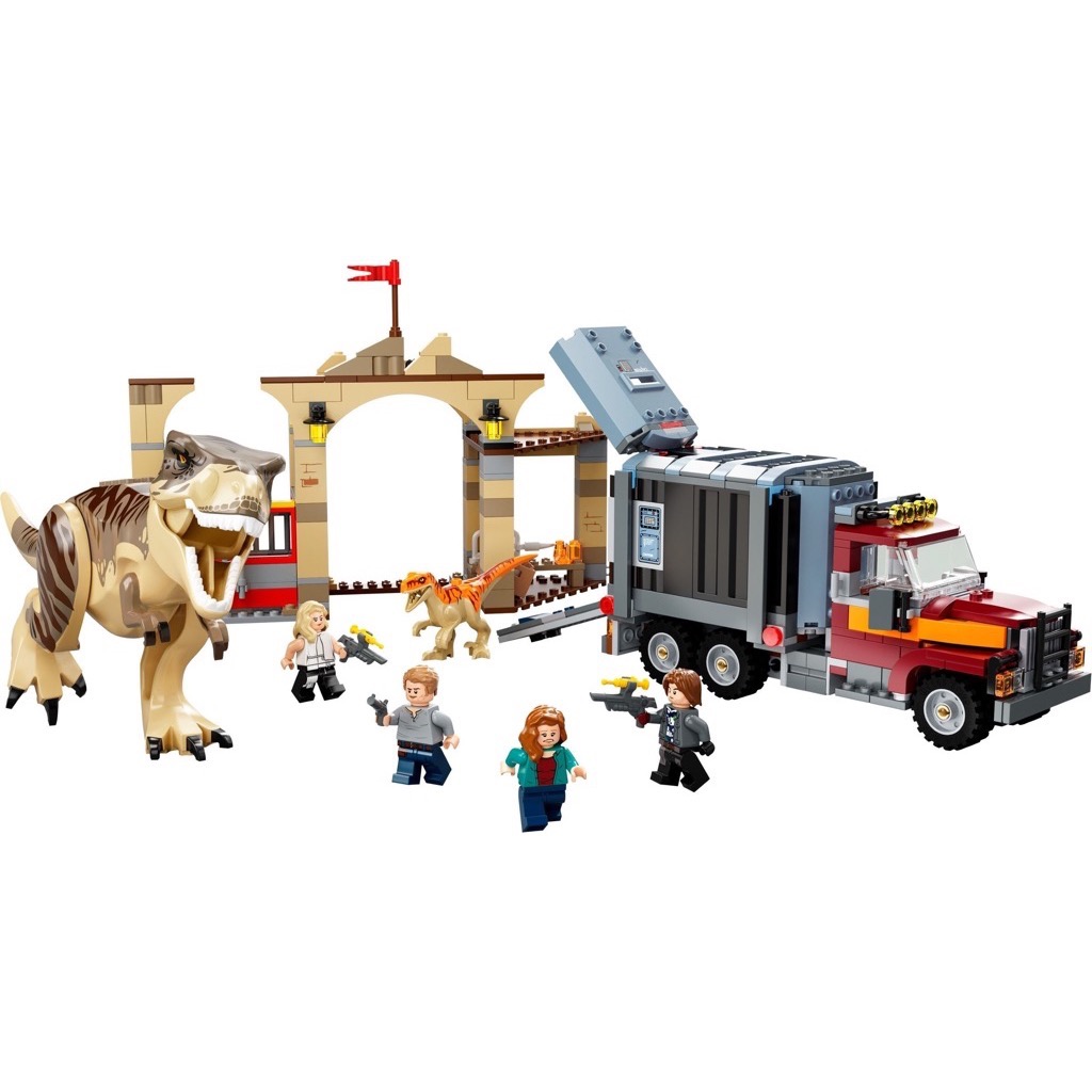 เลโก้ LEGO Jurassic World 76948 T. rex & Atrociraptor Dinosaur Breakout
