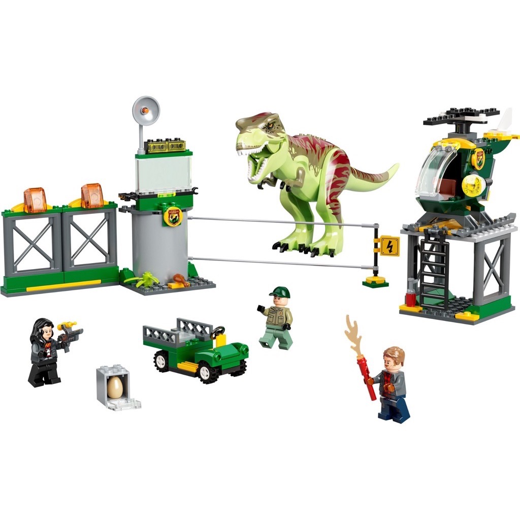 เลโก้ LEGO Jurassic World 76944 T. rex Dinosaur Breakout