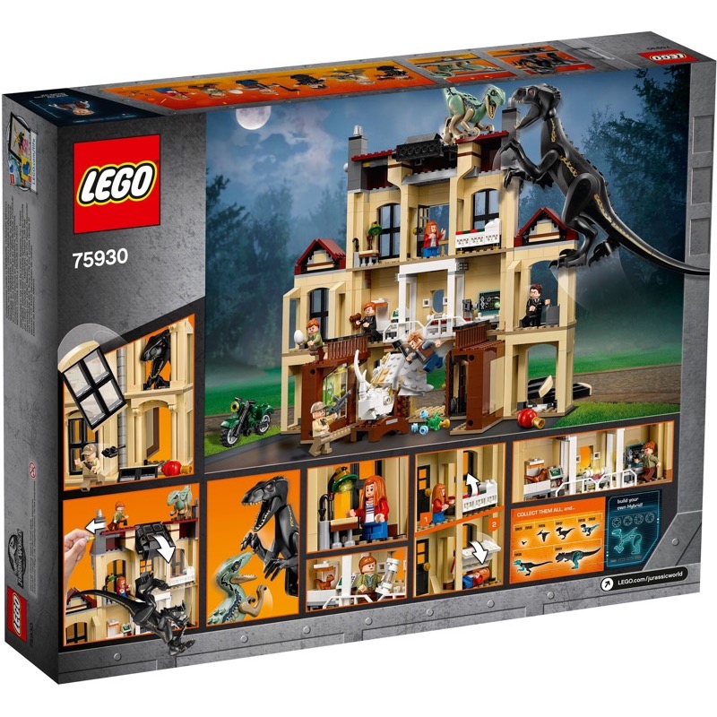 LEGO Jurassic World 75930 เลโก้ Indoraptor Rampage at Lockwood Estate