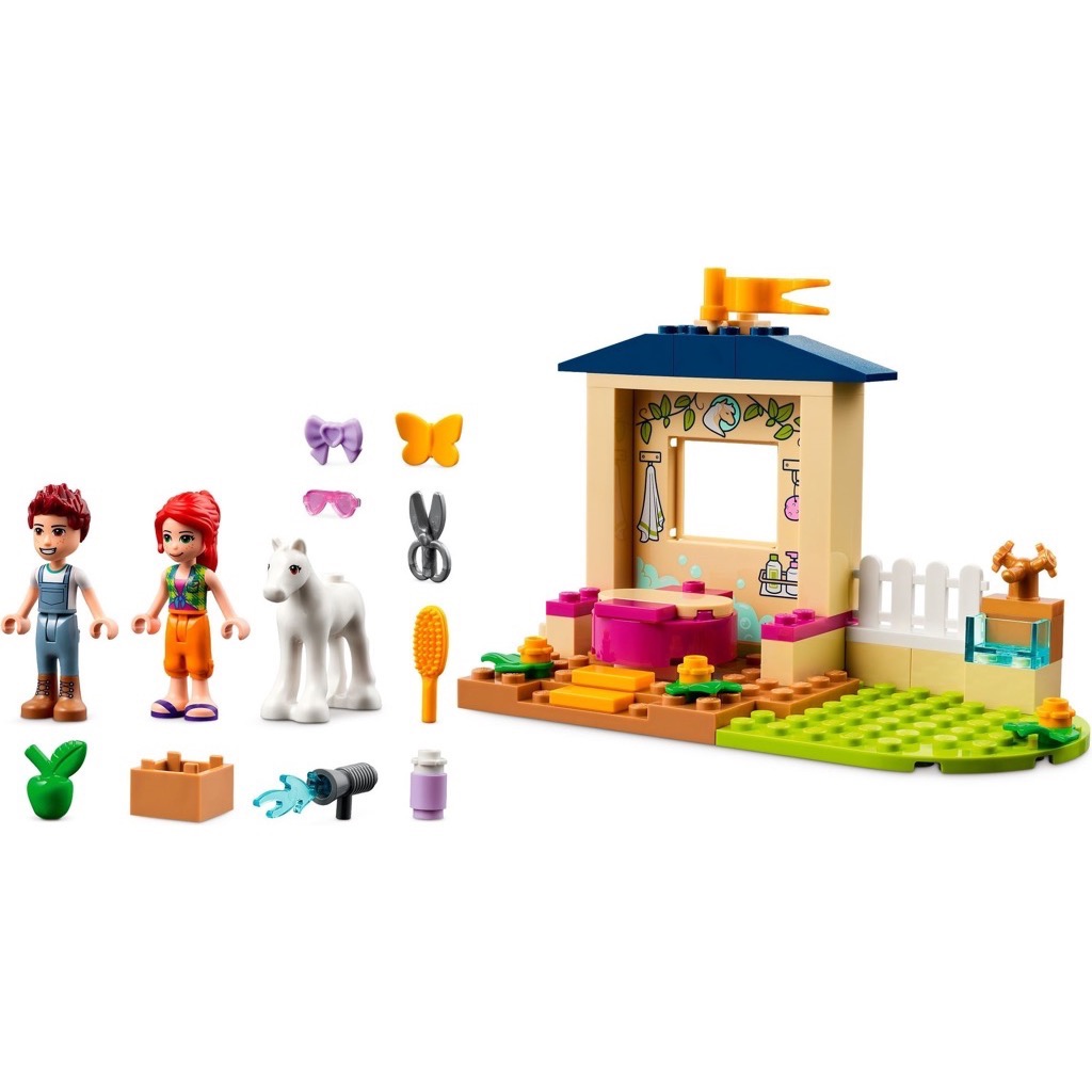เลโก้ LEGO Friends 41696 Pony-Washing Stable
