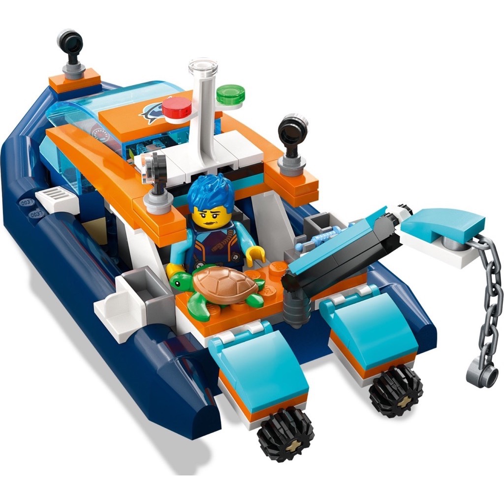 เลโก้ LEGO City 60377 Explorer Diving Boat