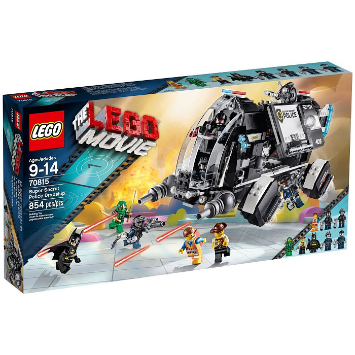 LEGO The Lego Movie 70815 Super Secret Police Dropship