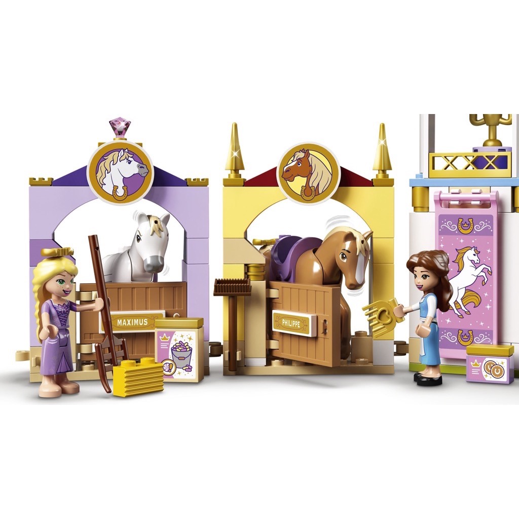 เลโก้ LEGO Disney 43195 Belle and Rapunzel's Royal Stables