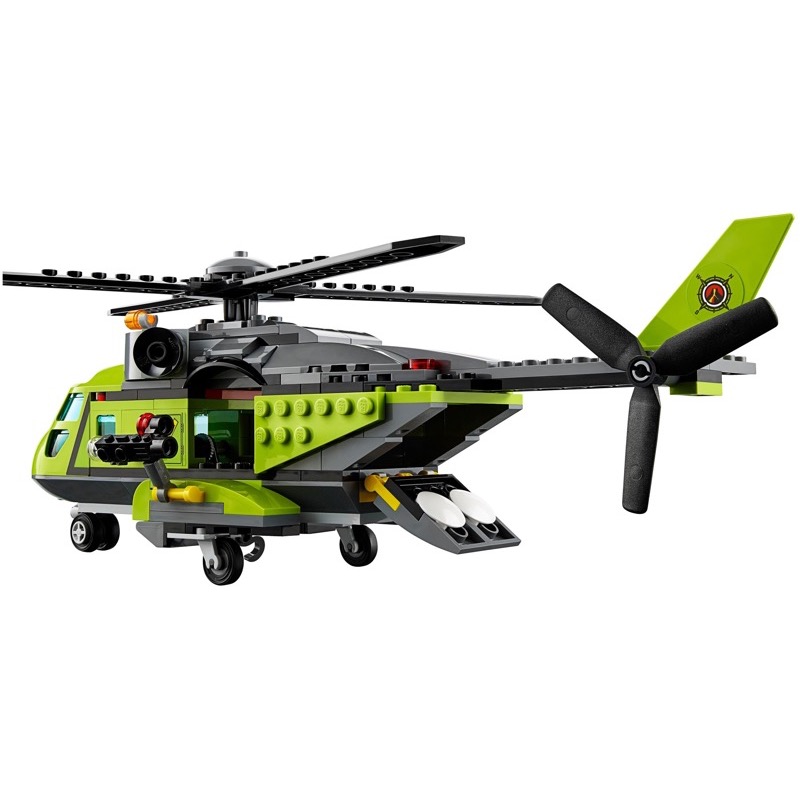 LEGO City 60123 Volcano Supply Helicopter