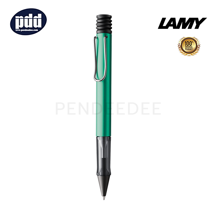 ปากกาสลักชื่อ LAMY ปากกาลูกลื่น ลามี่ ออสตาร์ สีเขียวLAMY Al-Star Blue Green Ballpoint Pen