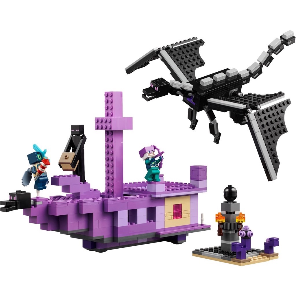 เลโก้ LEGO Minecraft 21264 The Ender Dragon and End Ship
