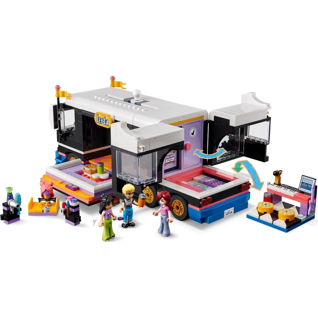 เลโก้ LEGO Friends 42619 Pop Star Music Tour Bus