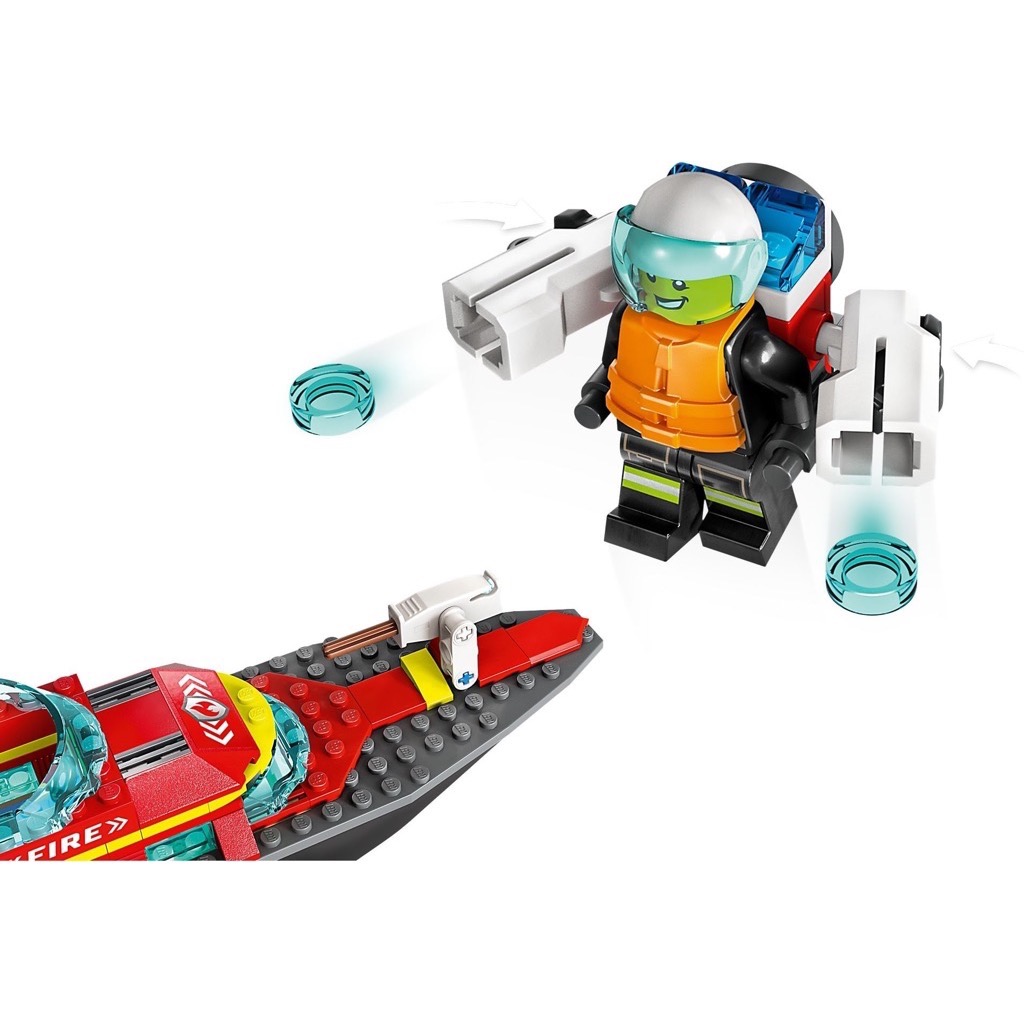 เลโก้ LEGO City 60373 Fire Rescue Boat
