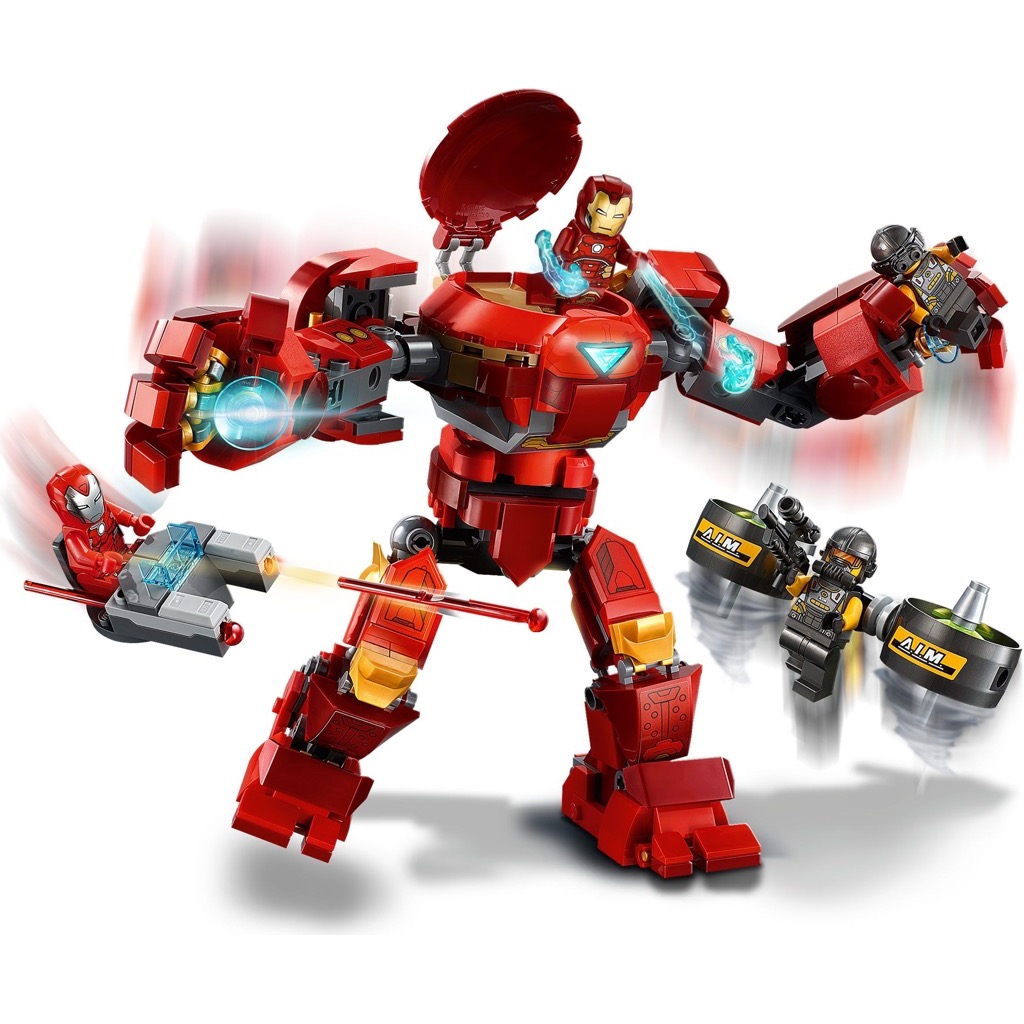 เลโก้ LEGO Super Heroes 76164 Iron Man Hulkbuster versus A.I.M. Agent
