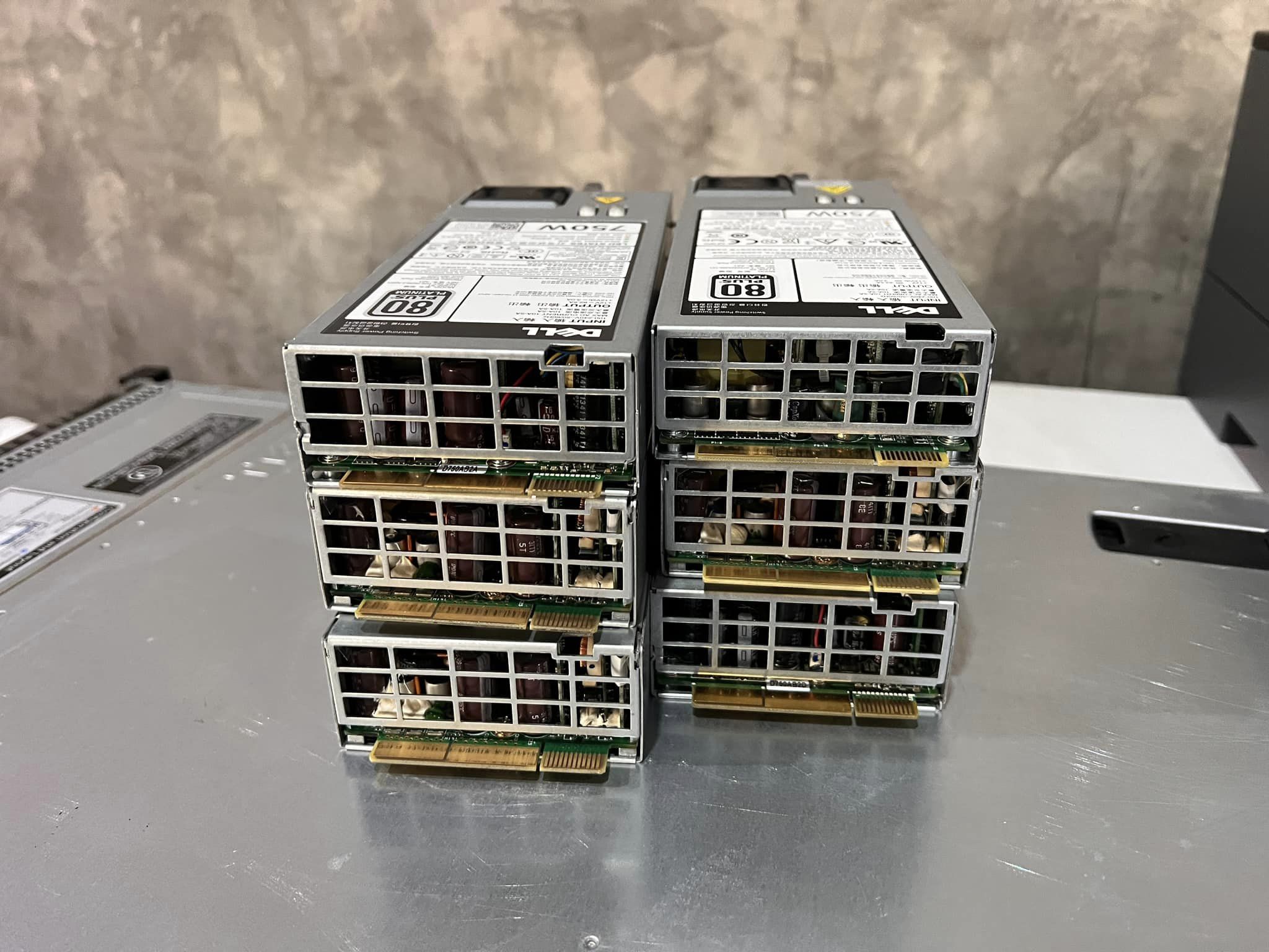 power dell r720 r620 750W พาวเวอร์มือสองพร้อมใช้งาน