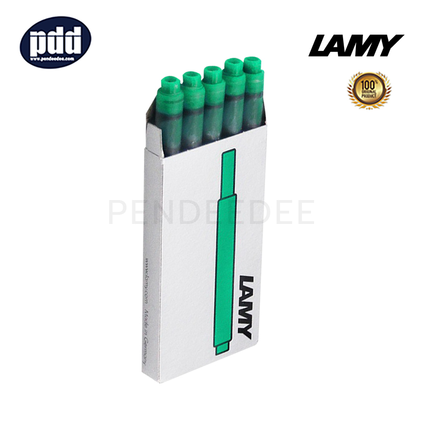 LAMY หมึกหลอด ลามี่ ที10 หมึกเขียว LAMY T10 Green Ink Cartridges Refill