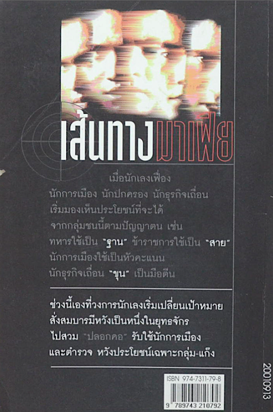 เส้นทางมาเฟีย สุริยัน ศักดิ์ไธสง