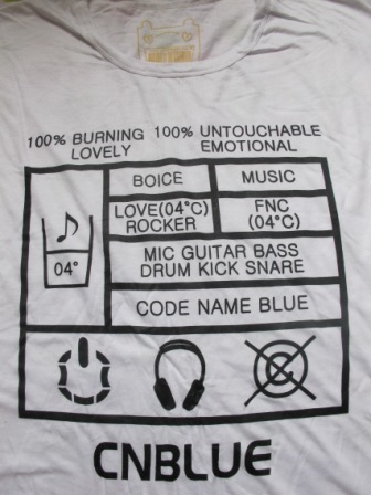 เสื้อยืดสกรีน CNBLUE