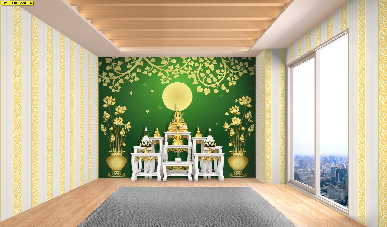 ลายดอกบัว THAI-256