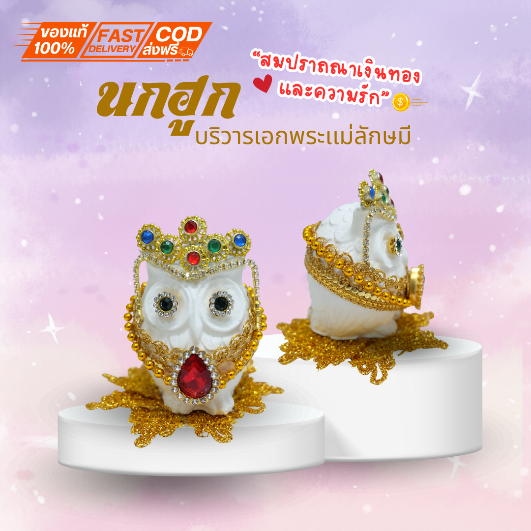 บูชา นกฮูกถวายพระแม่ลักษมี เสรมิความร่ำรวยเเละความรัก