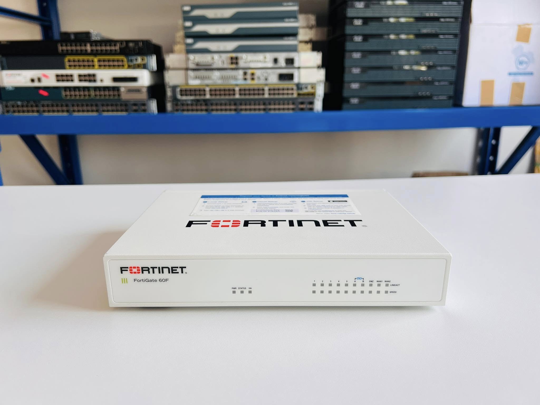 FortiGate 60F Firewall ไฟร์วอลล์ฟอติเนทมือสองพร้อมใช้งาน