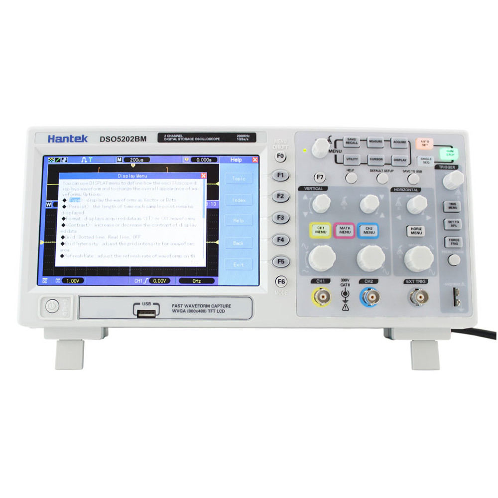 Hantek DSO5202BM Digital Ossilloscope 200Mhz