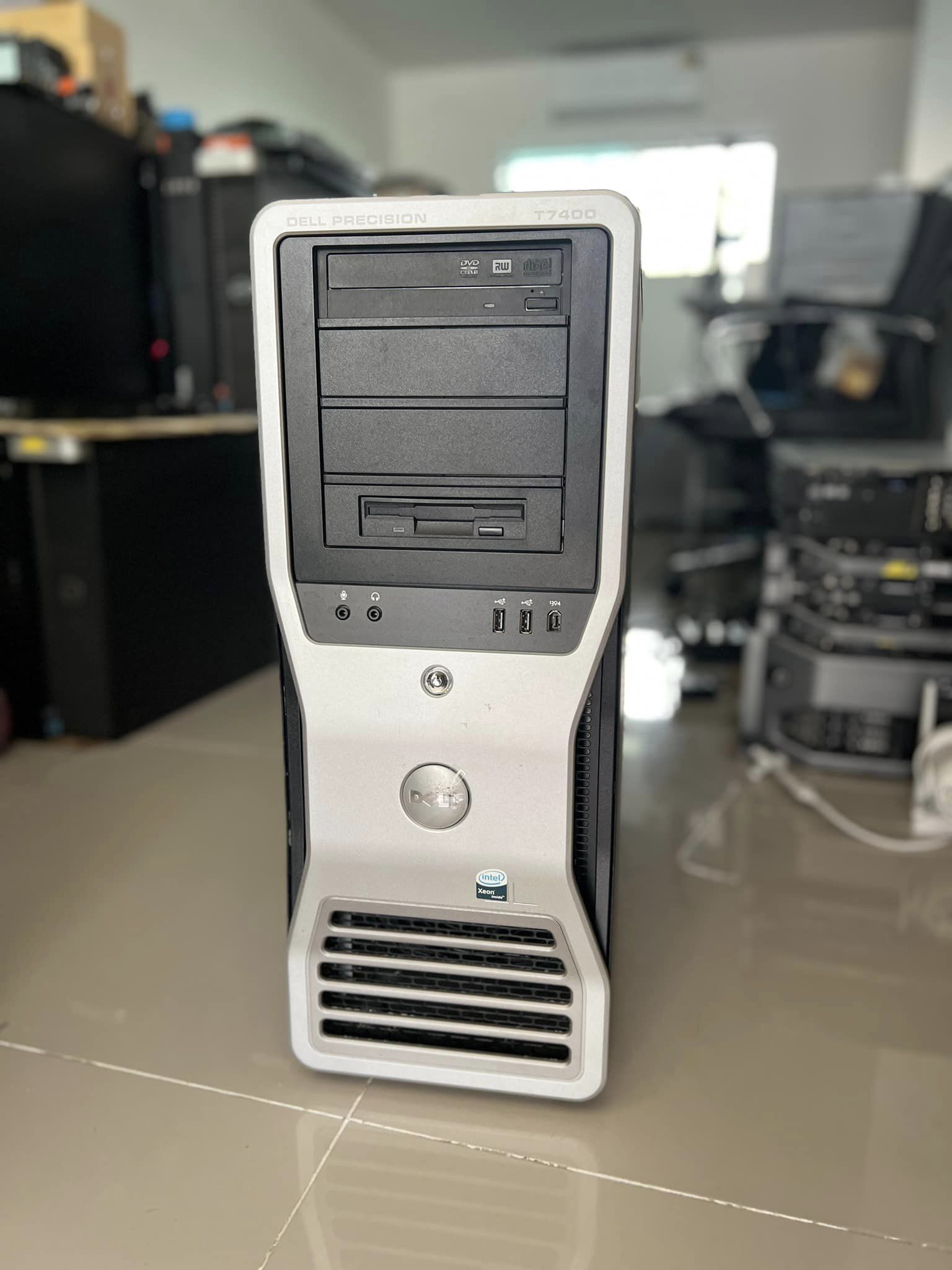 dell workstation t7400 ddr2 4gb ของหายากเดลเวิร์คสเตชั่นมือสองพร้อมใช้งาน