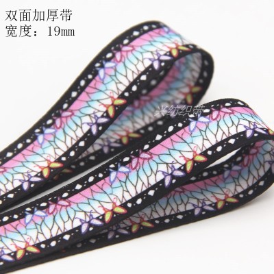 เทปผ้าสำหรับทำสายคล้อง ขนาด 1.9 ซม.TX57