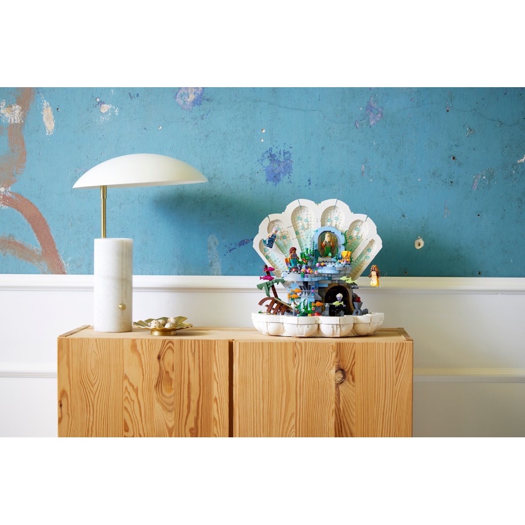 เลโก้ LEGO Exclusives 43225 Disney - The Little Mermaid Royal Clamshell (มีกล่องกระดาษตรงรุ่น)