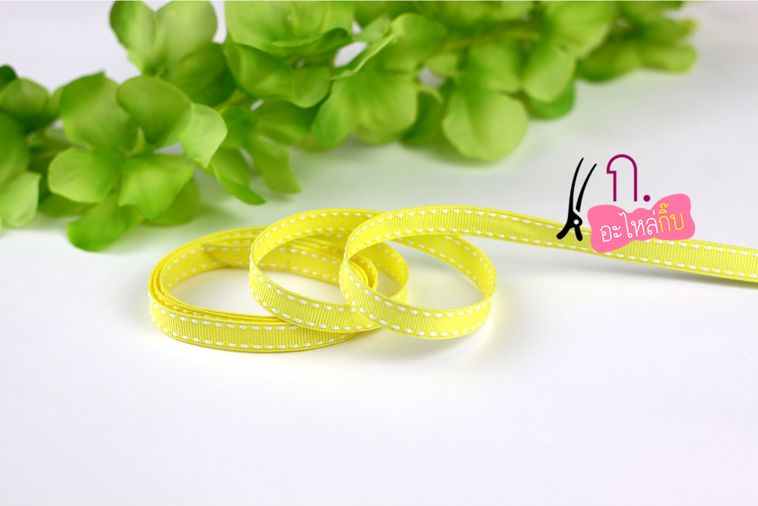 ริ้บบิ้นผ้าสีพื้น (plain color) กว้าง 10 mm #PC039