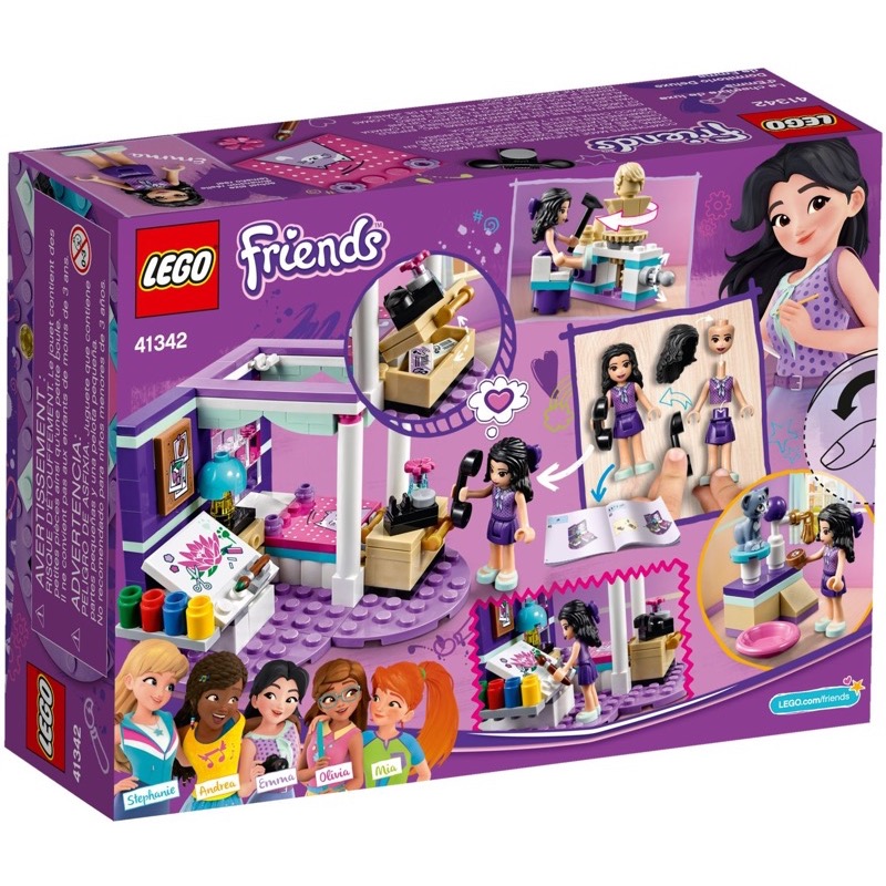 LEGO Friends 41342 เลโก้ Emma's Deluxe Bedroom