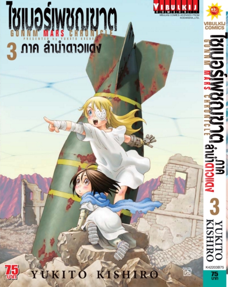 ไซเบอร์เพชฌฆาต GUNNM MARS CHRONICLE (ภาค3) เล่ม 3