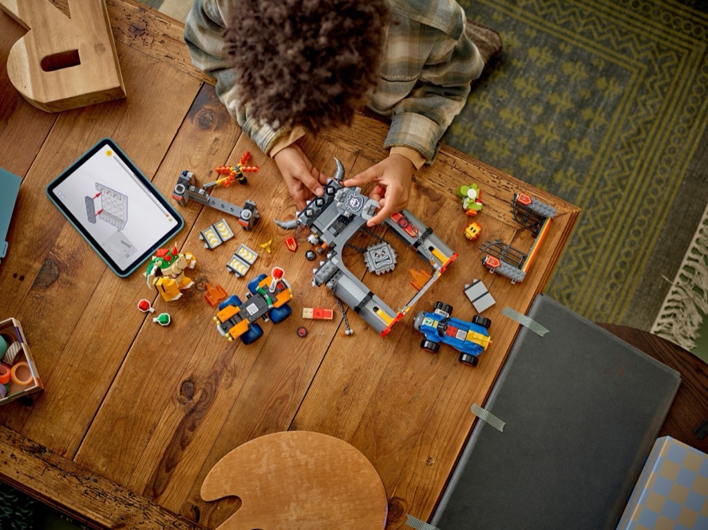 เลโก้ LEGO Super Mario 72039: Mario Kart – Bowser's Castle