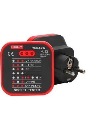 UNI-T UT07B-EU Socket Tester อุปกรณ์ทดสอบปลั๊กไฟ